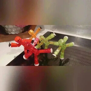 Zing Stikbot  Studio Animation Stop Motion Posable Assorted Figures Lot of 5